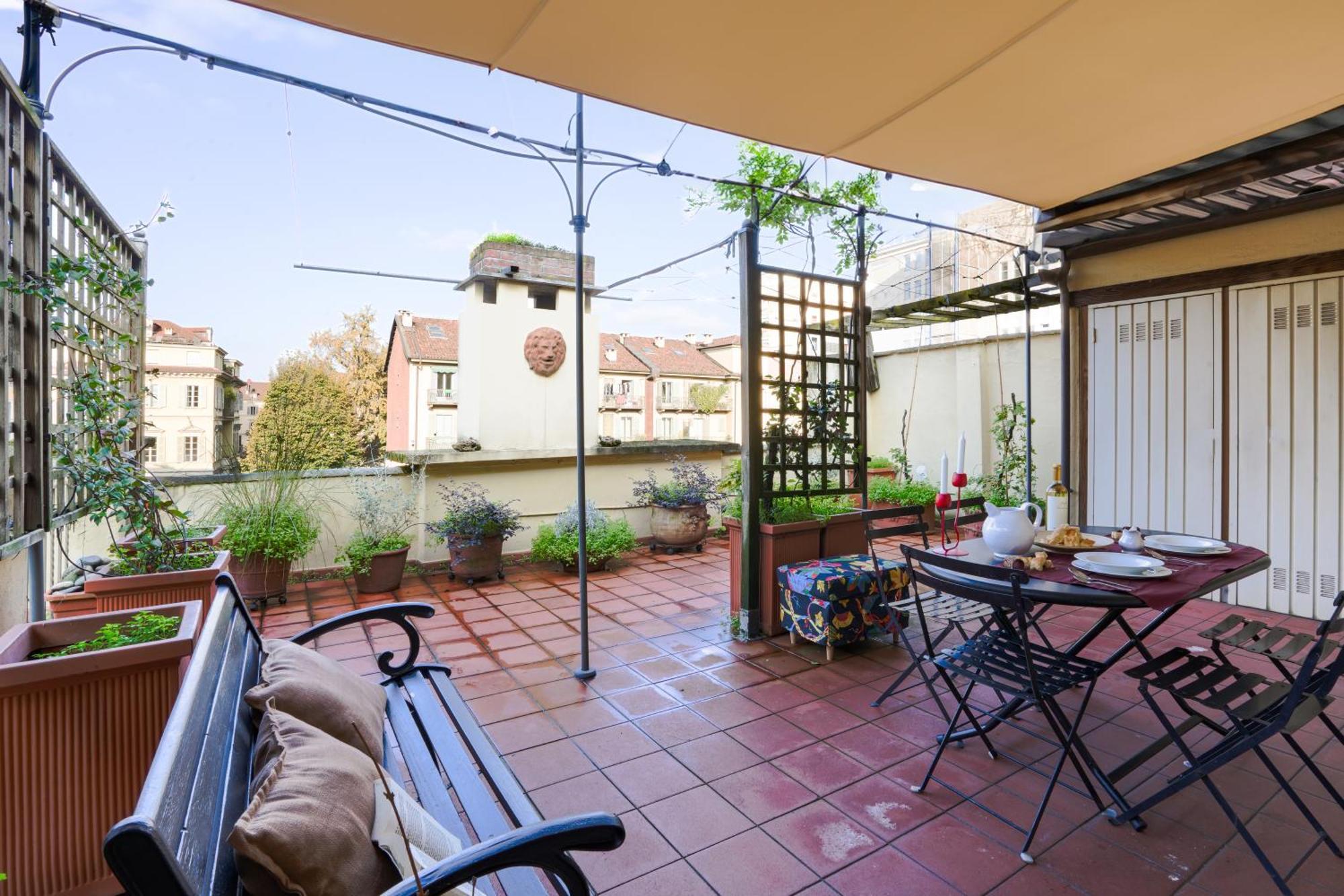 Mazzini Apartment, Terrace & River View Турин Экстерьер фото